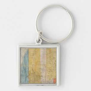 Map of Maine Key Ring