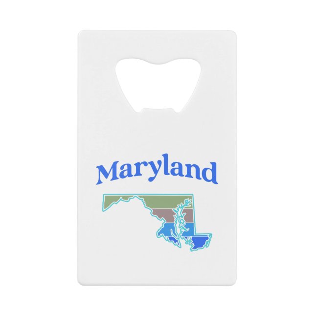 Map of Maryland (Front)