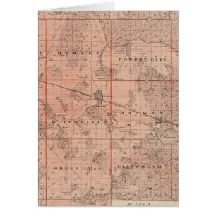 Map of Meeker County, Minnesota