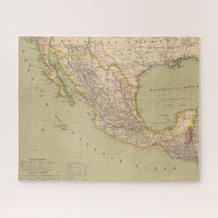 Map of Mexico Jigsaw Puzzle