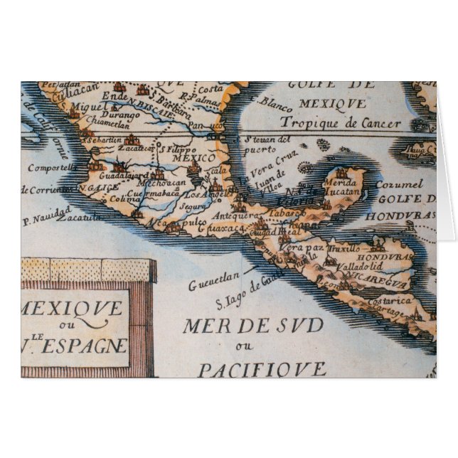 Map of Mexico or New Spain | 1625 (Front Horizontal)