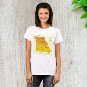 Map Of Missouri T-Shirt