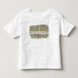 Map of Montpellier, Tours, and Poitiers, from 'Civ Toddler T-Shirt