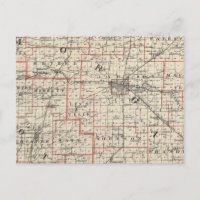 Map of Morgan & Scott counties