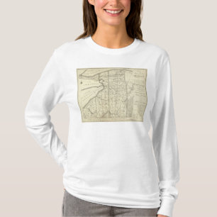 Map of Morris's Purchase or West Geneseo T-Shirt