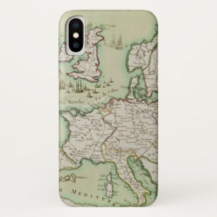 Map of Naval Attack on England by Napoleon Case-Mate iPhone Case