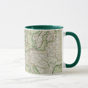 Map of Naval Attack on England by Napoleon Mug