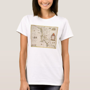 Map of New Belgium and New England, pub. in Amster T-Shirt