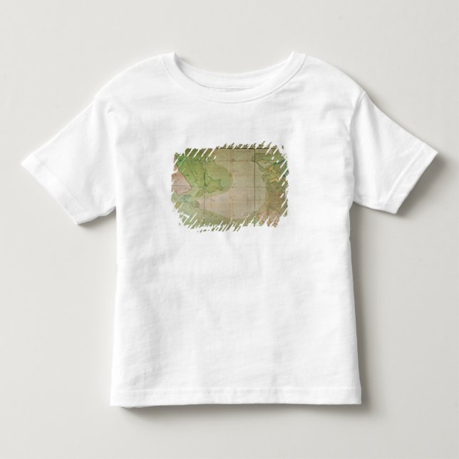 Map of New Discoveries Toddler T-Shirt (Front)