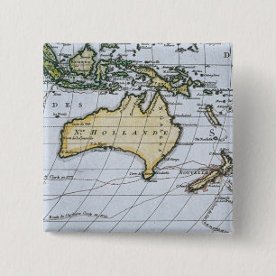 Map of New Holland 15 Cm Square Badge