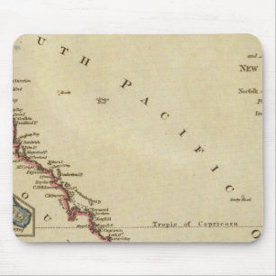 Map of New South Wales Mouse Pad