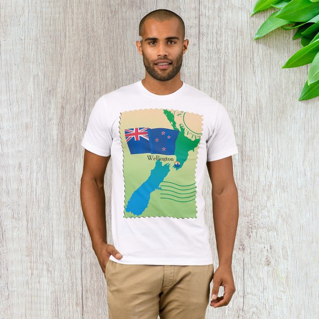 Map Of New Zealand Mens T-Shirt (Creator Uploaded)