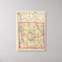 Map of Oakland County, Michigan