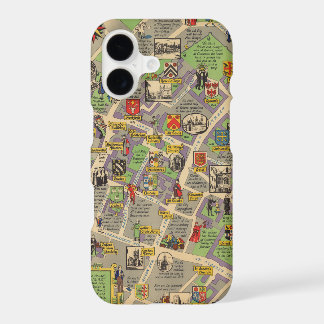 Map of Oxford, England (British Railways)