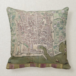 Map of Palermo, from 'Civitates Orbis Terrarum' by Cushion