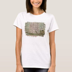 Map of Palermo, from 'Civitates Orbis Terrarum' by T-Shirt