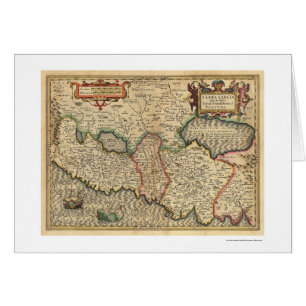 Map of Palestine and Surrounding Areas 1710