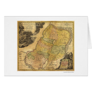 Map of Palestine by Johann Baptist Homann 1715