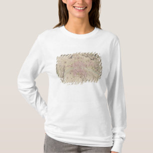 Map of Paris and its Surrounding T-Shirt