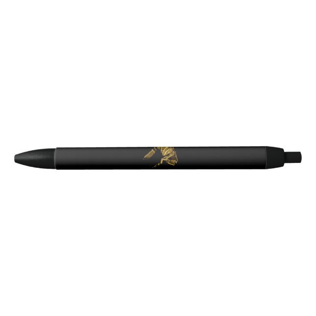 Map of Philippines, Gold Map Black Ink Pen (Front)