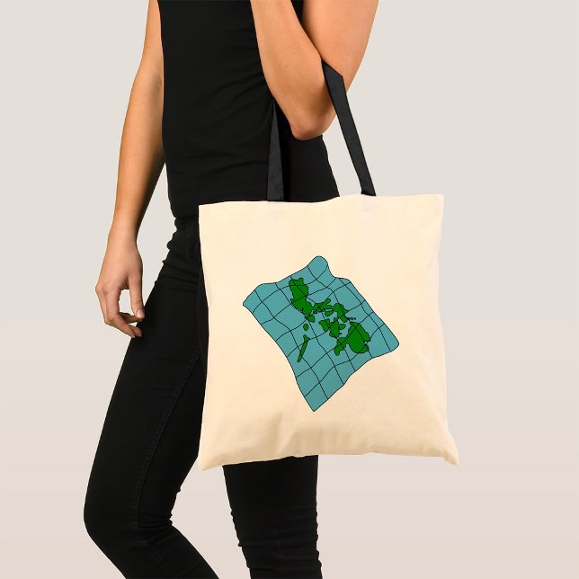 Map Of Philippines Tote Bag (Creator Uploaded)