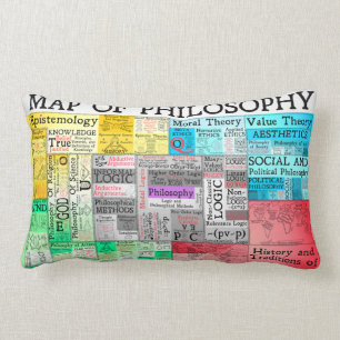 Map of Philosophy Pillow