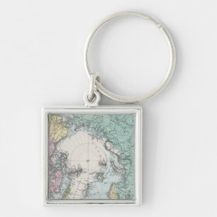 Map of Polar Seas Key Ring