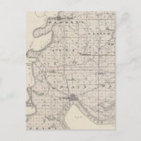 Map of Posey County