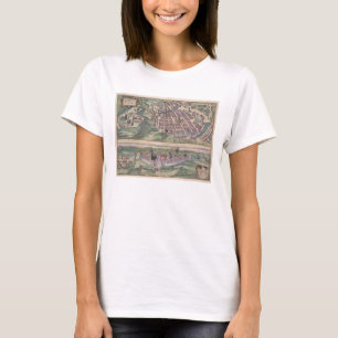 Map of Poznan and Gruczno, from 'Civitates Orbis T T-Shirt