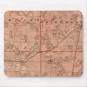 Map of Ramsey County, Minnesota Mouse Pad