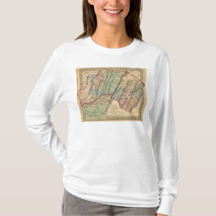 Map of Randolph, Pendleton counties T-Shirt