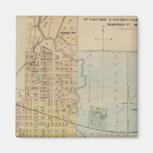 Map of Rochester, Minnesota Magnet