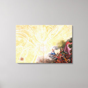 Map of Rocroi, from 'Atlas de Louis XIV' Canvas Print