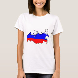 Map of Russia T-Shirt
