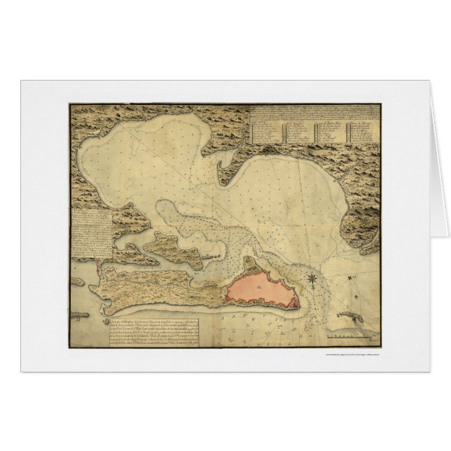 Map of San Juan, Puerto Rico 1785 (Front Horizontal)