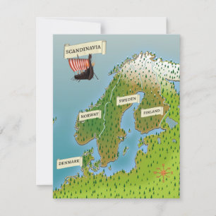 Map Of Scandinavia