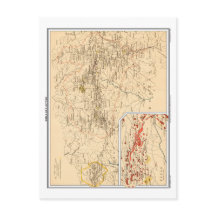 Map of Simla & Jutogh, British India.