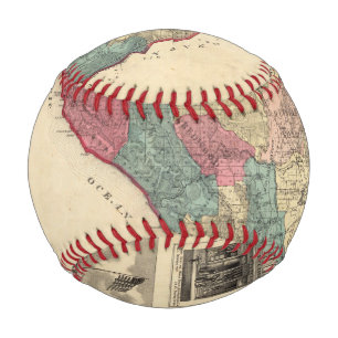 Map of Sonoma County California Baseball