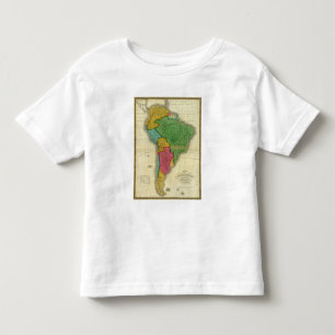 Map of South America 3 Toddler T-Shirt