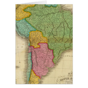 Map of South America 4