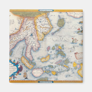 Map of South East Asia 2 Magnet