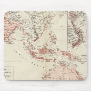 Map of South-East Asia & North Australia Mouse Pad