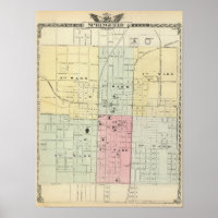 Map of Springfield City