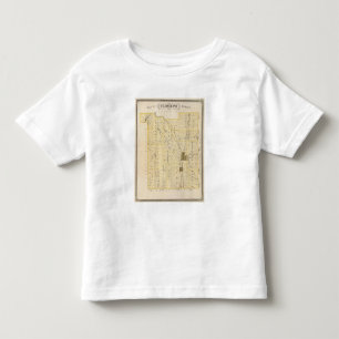 Map of St Joseph County Toddler T-Shirt