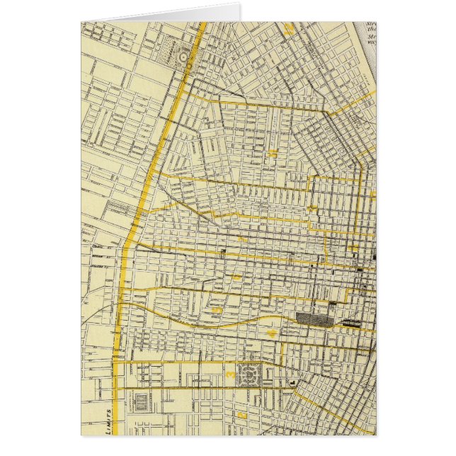 Map of St Louis City (Front)