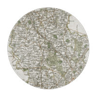 MAP OF STAFFORDSHIRE, 1793