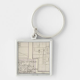 Map of Stark and west part of Marshall counties Key Ring