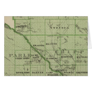 Map of Swift, Minnesota