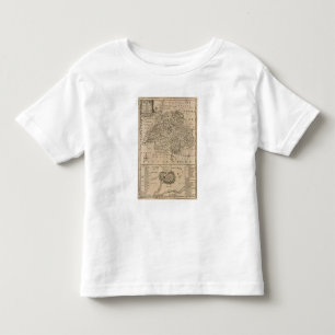Map of Switzerland Toddler T-Shirt