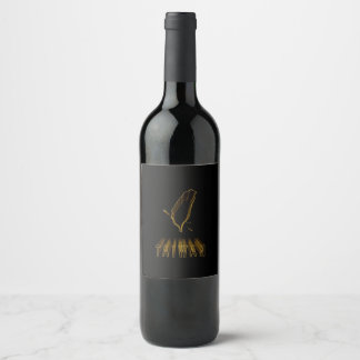Map of Taiwan, Gold Map Wine Label